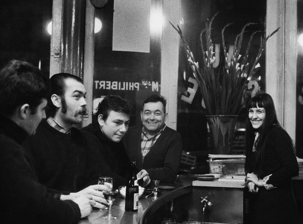 Les Halles, at the Bar, 1960'S