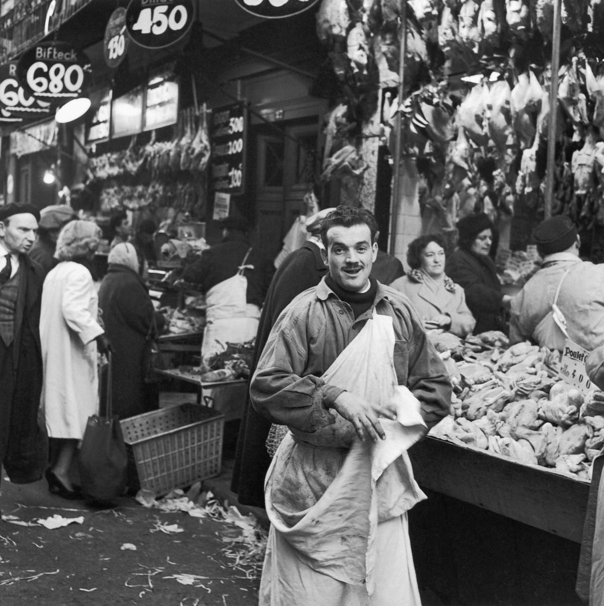 The Halles, November 1959.