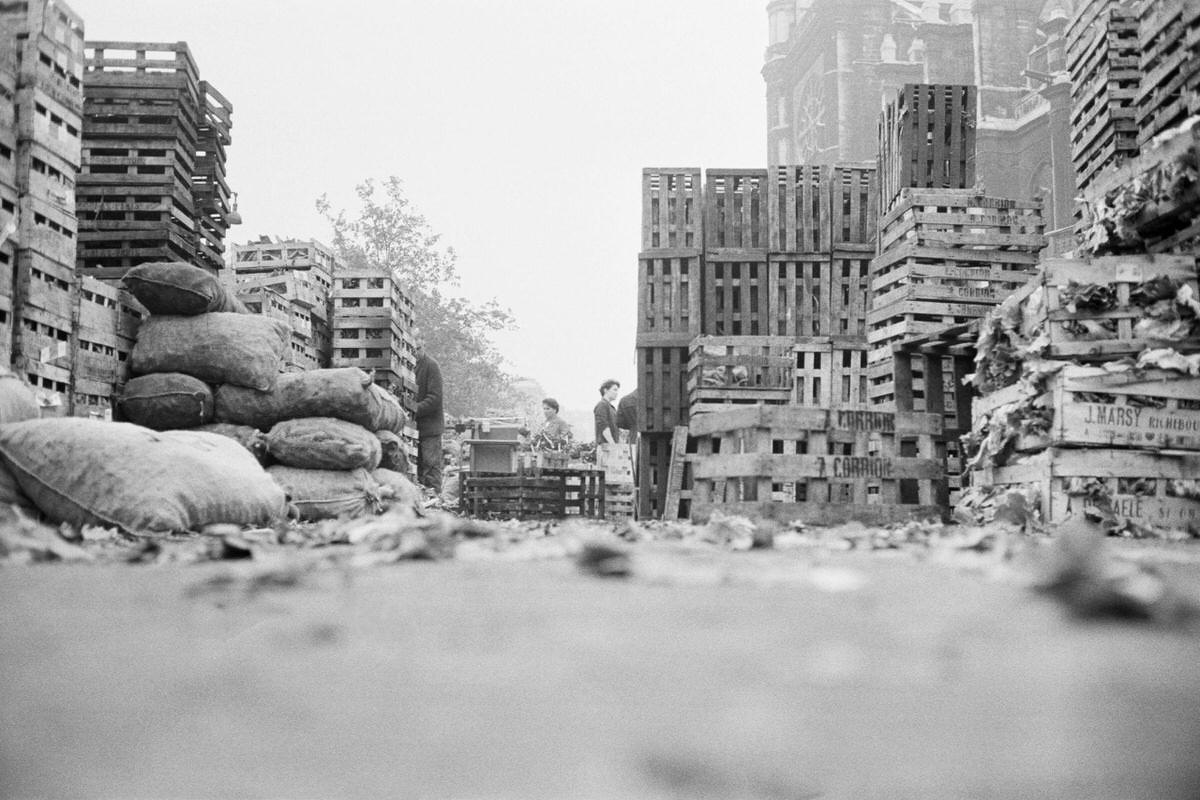 Les Halles of Paris, 1950s