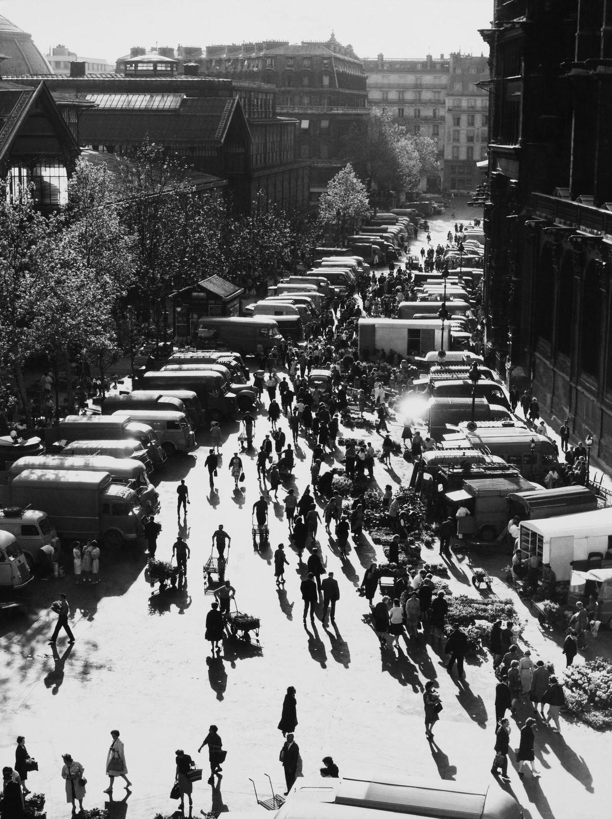 The Saint Eustache Area, Les Halles, 1964