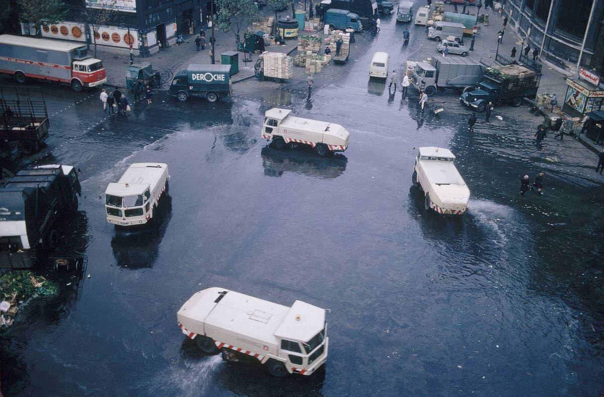 The Halles of Paris, November 1967