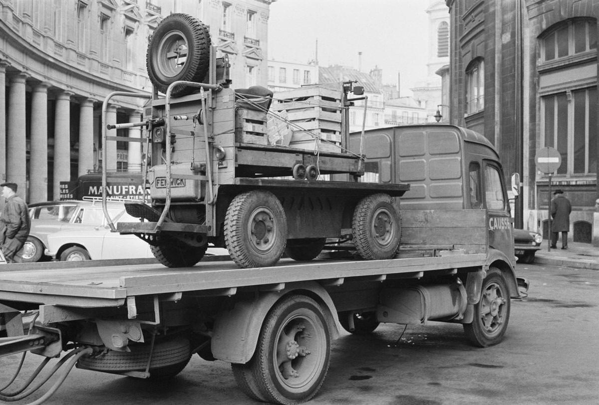 Moving from Les Halles in 1969