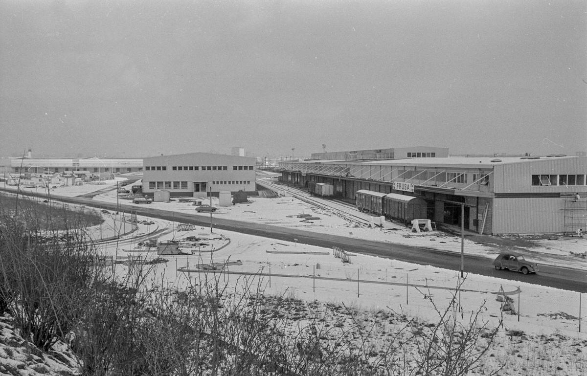 The new Halls of Rungis, 1969