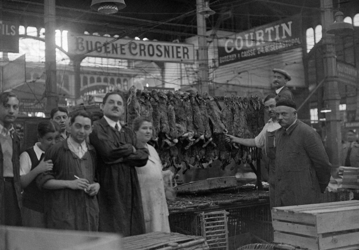 Les Halles, 1932