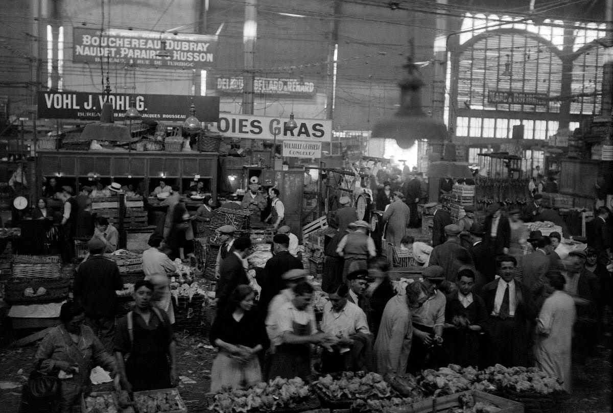 Les Halles, 1932