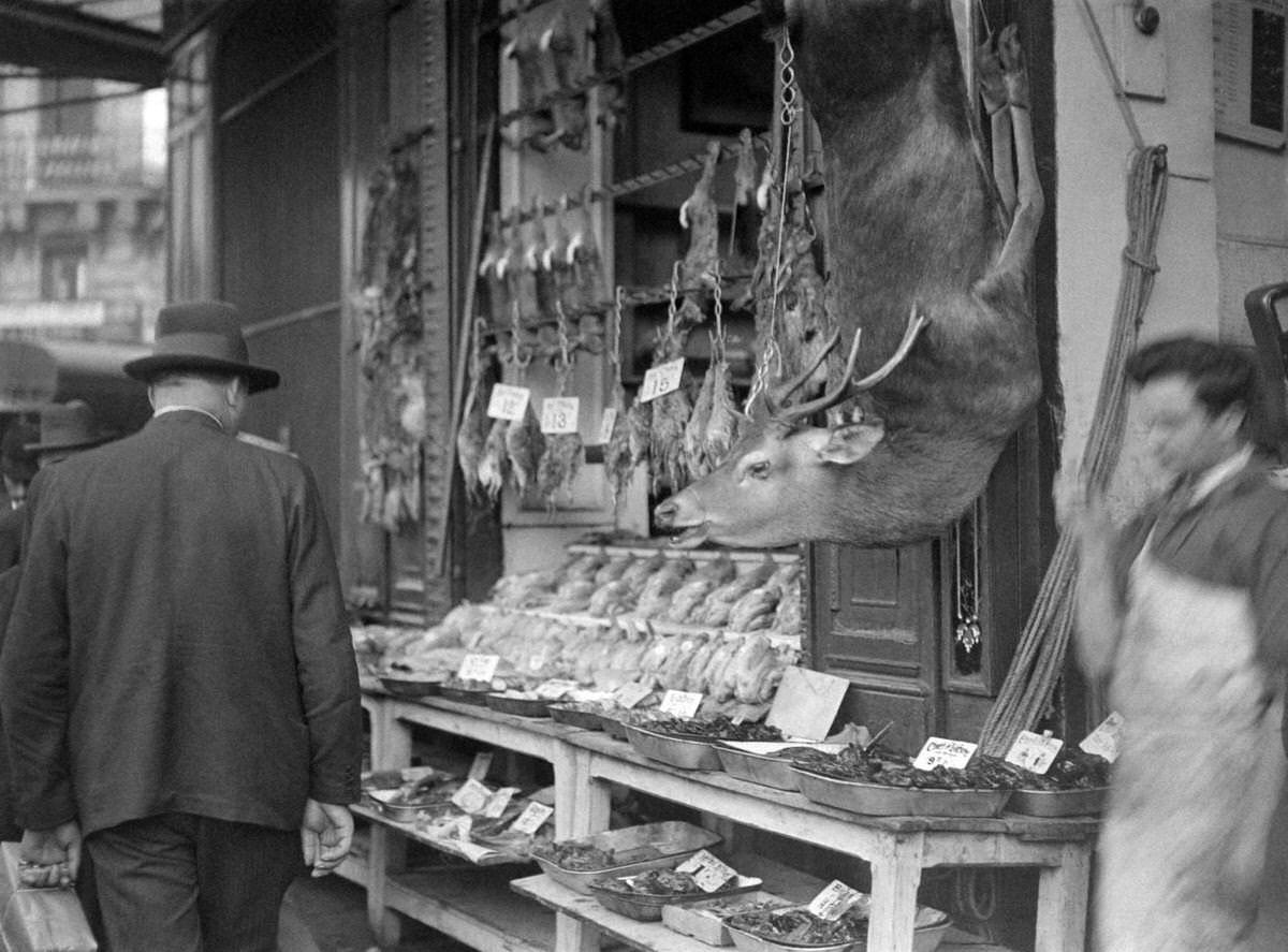 Les Halles, 1932