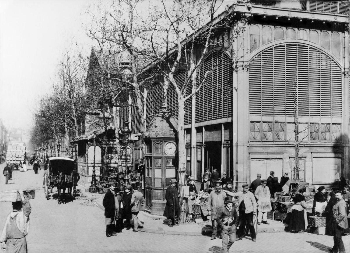 Les Halles, 1900s