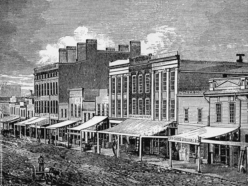 East Water Street, 1850