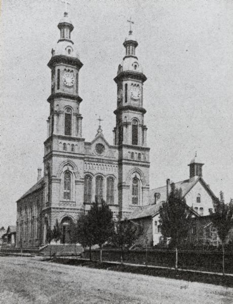 Corner of Mitchell and S. 5th Street, 1875