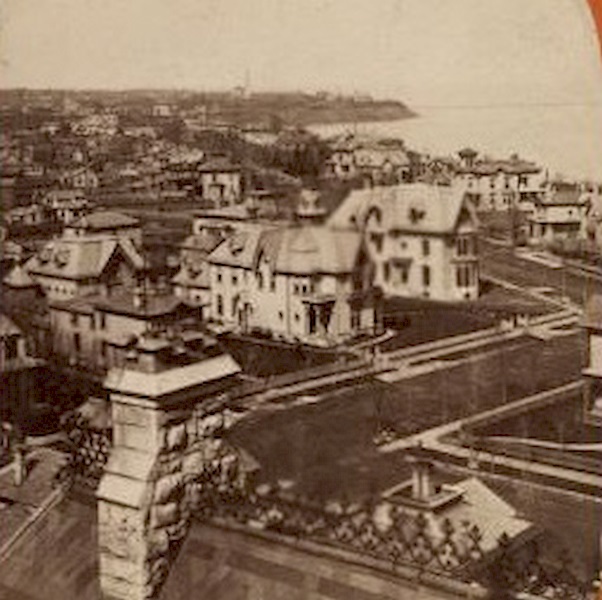 View across the Milwaukee Harbor, 1876