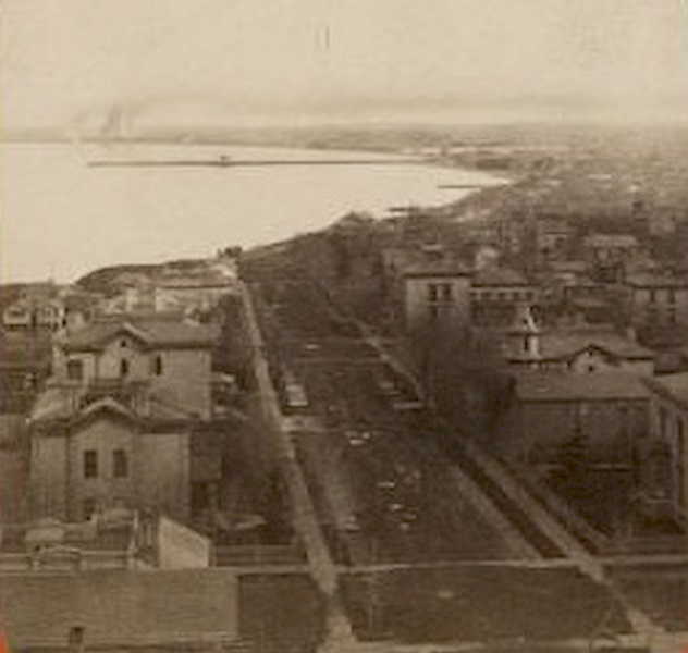 Neighborhood Near Lake Michigan, 1876