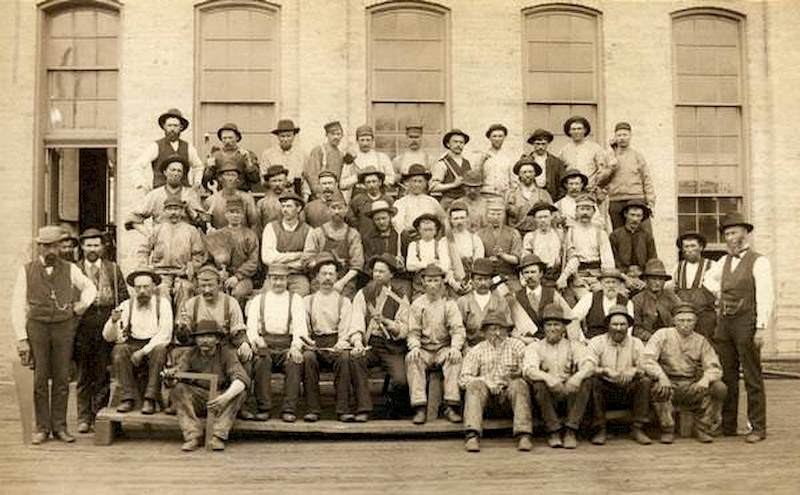 Milwaukee Railroad Employees, 1884