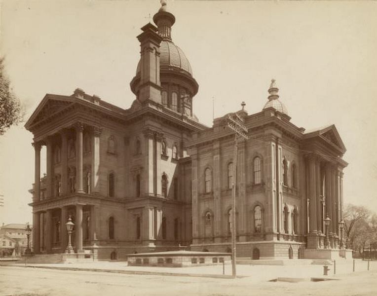 Milwaukee County Court House, 1885