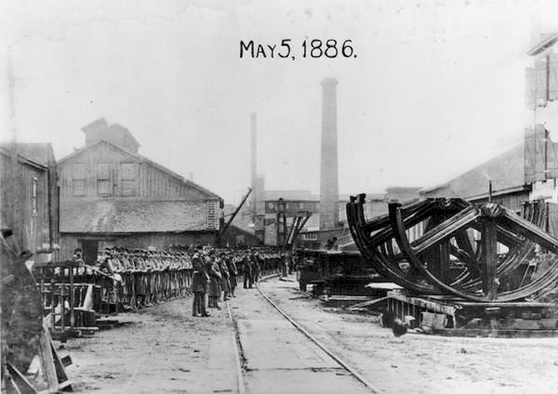 General Labor Strike at Allis Reliance Works, 1886