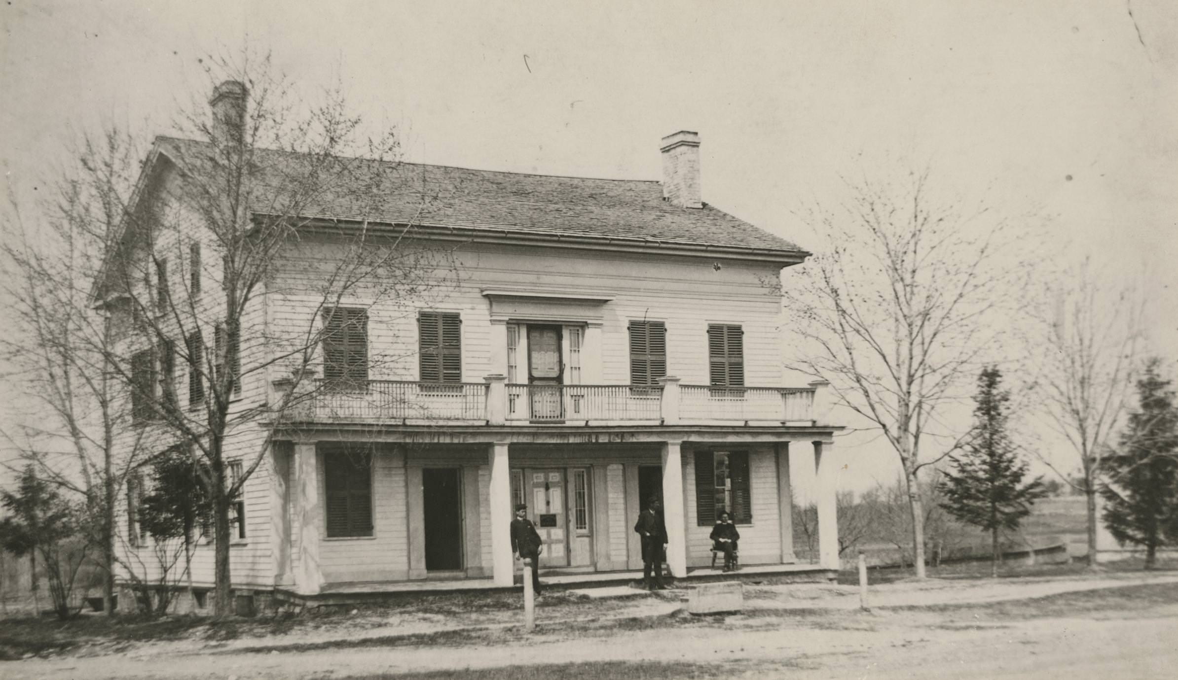 Hawks Inn, Delafield, 1884