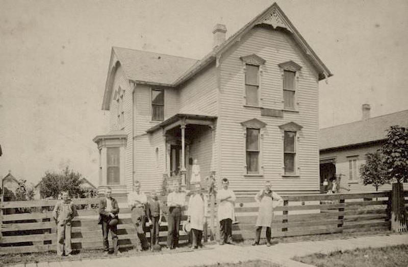 Walter Allen School, 1890