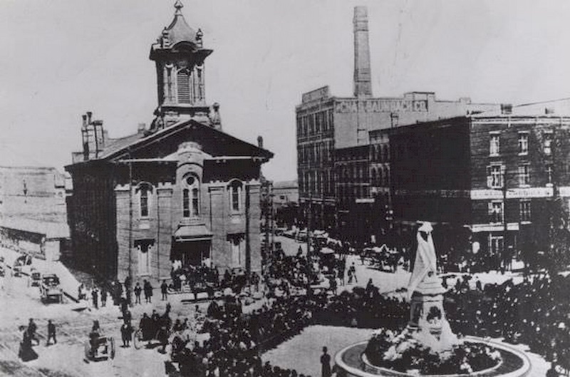 Bergh Monument Fountain, 1891