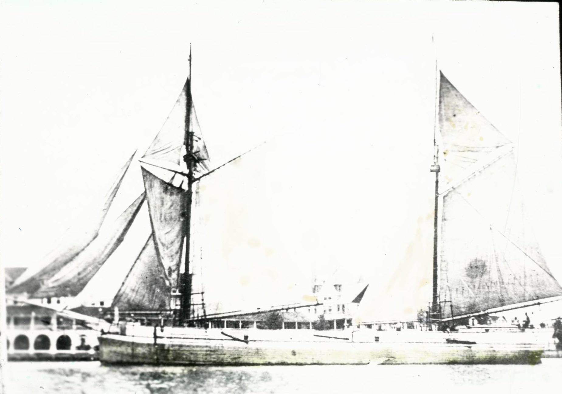 Schooner "Kate Howard", 1890s