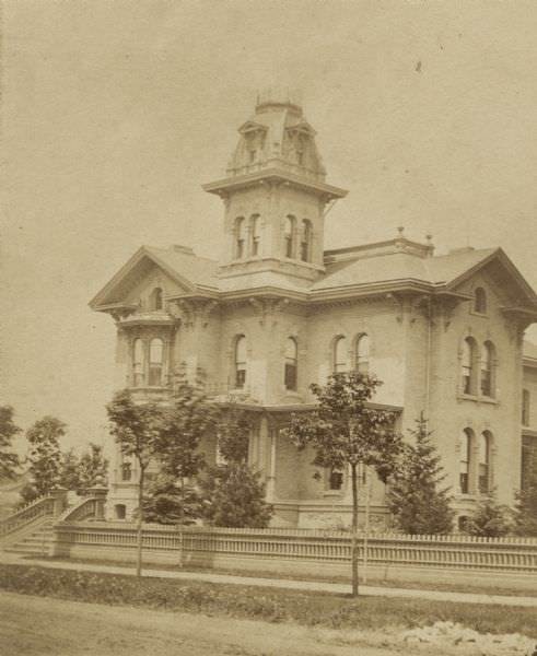 Home of John Johnston, Milwaukee, 1896