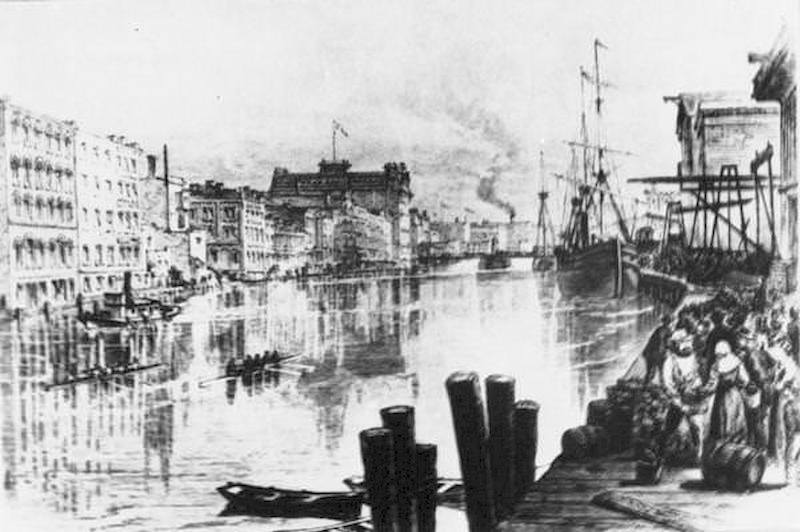 Milwaukee River, 1873
