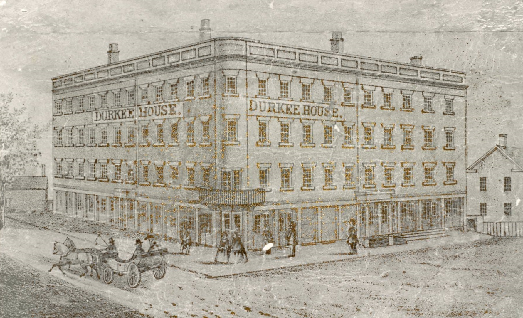 Durkee House, 1860s