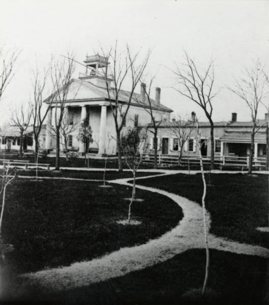 Milwaukee County Court House, 1865