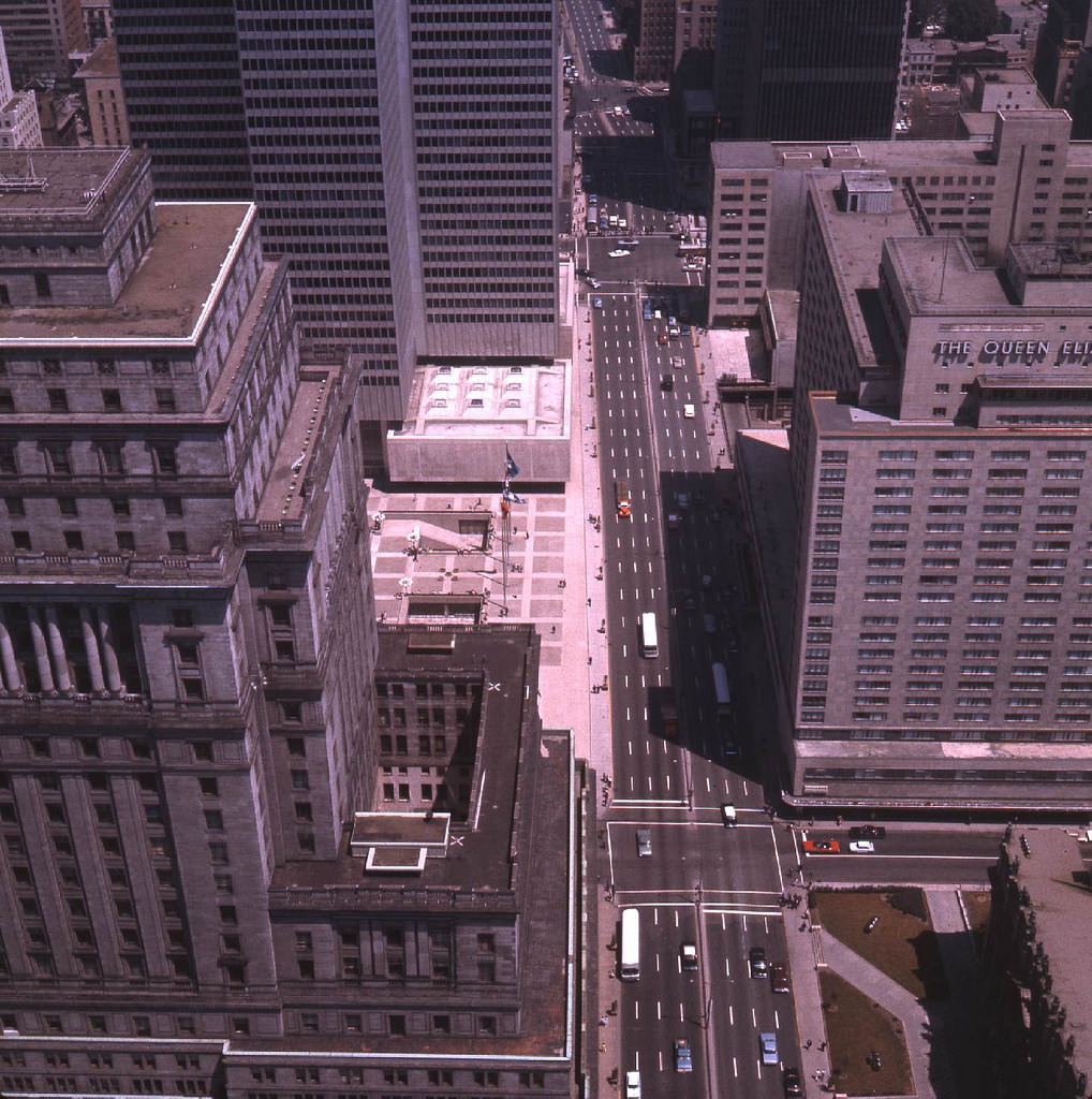 The old Boulevard Dorchester (before it was René-Lévesque) in 1964