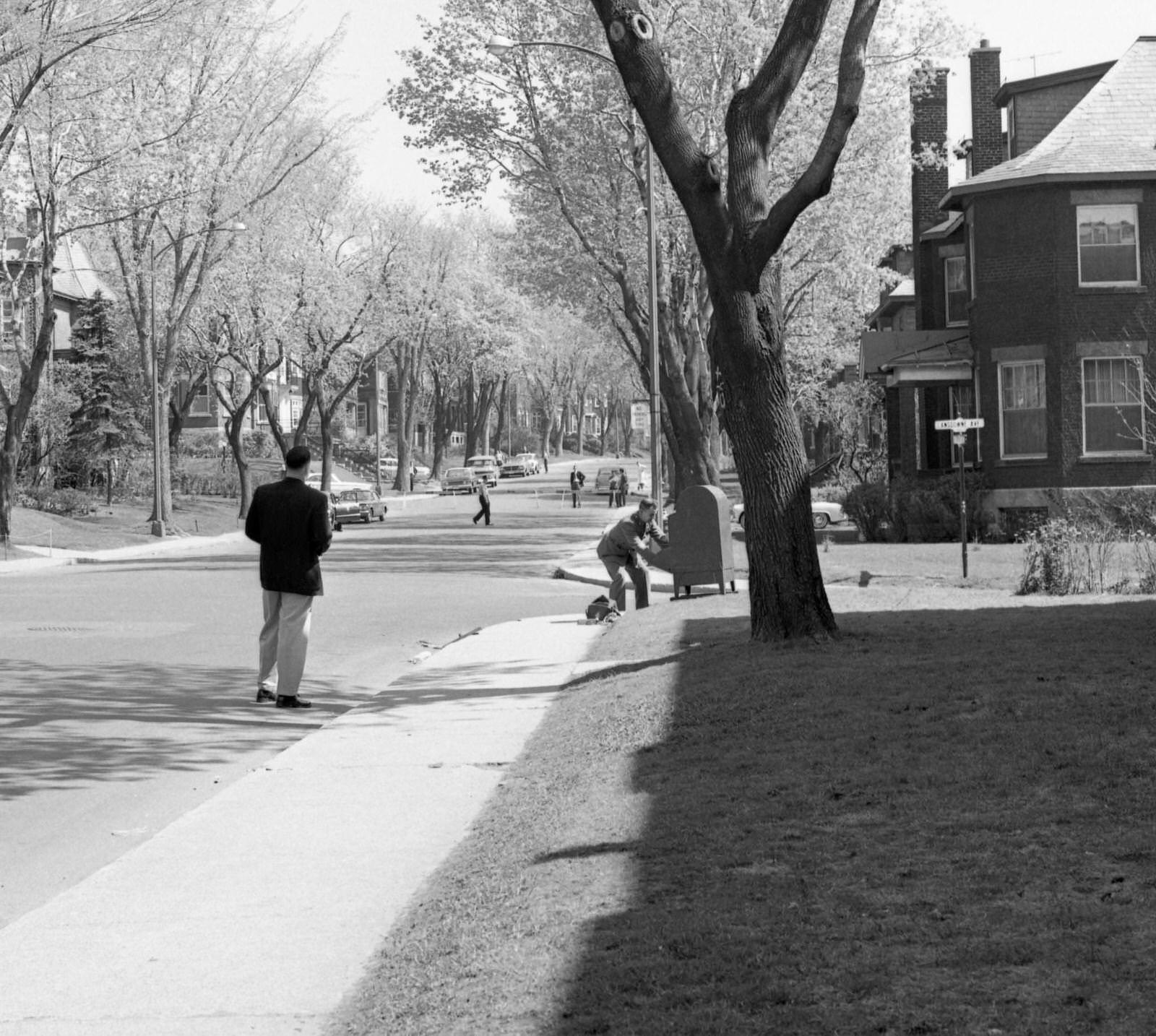 The first victim of the Quebec Separatist Movement was a Canadian Army bomb expert, who was critically injured while trying to dismantle a bomb in a Montreal mail box, 1960s