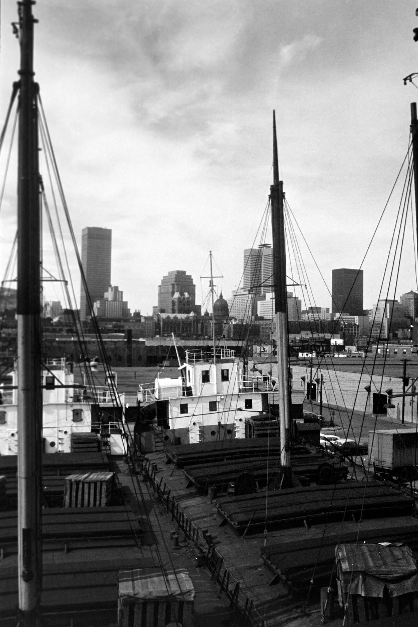 Montreal Skyline, 1962.