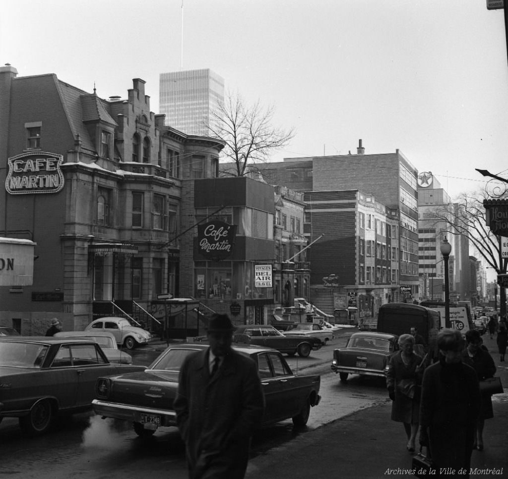 De La Montagne Street, 1965