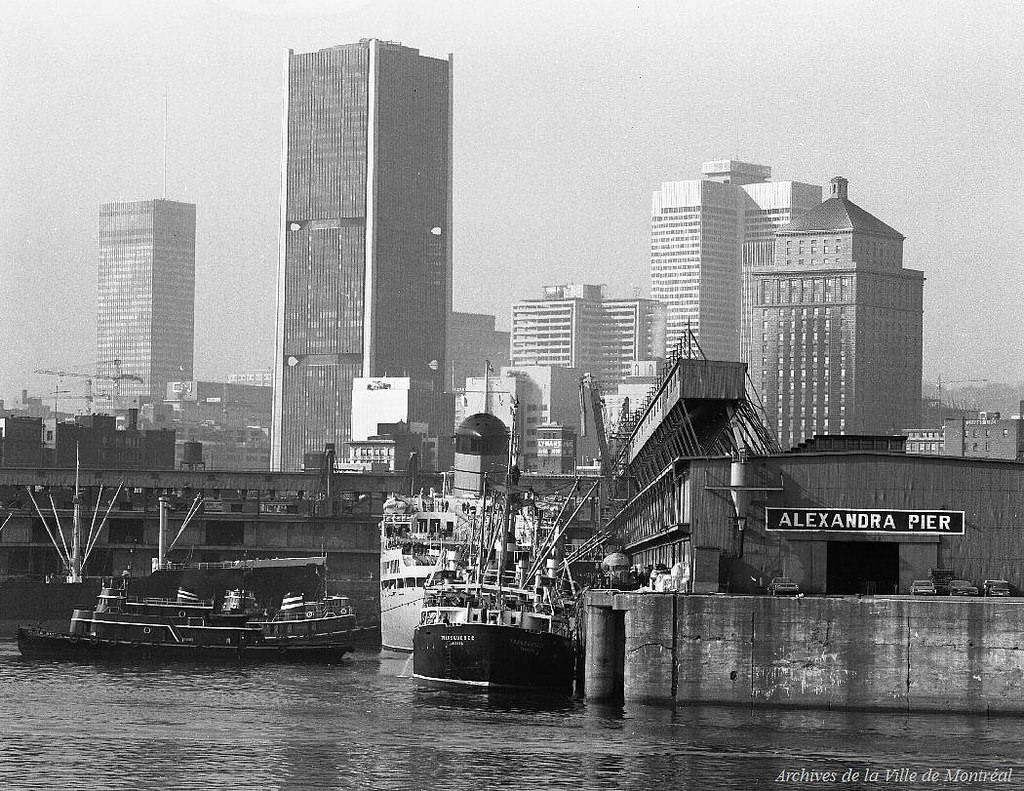 Port of Montréal, 1966