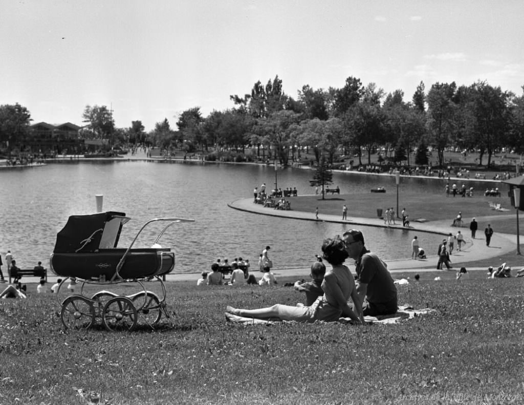 Lac aux Castors, 1965