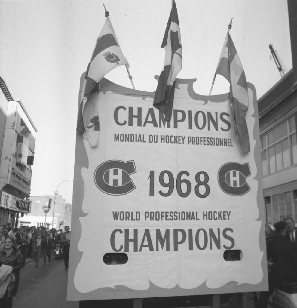 Stanley Cup Parade, 1968