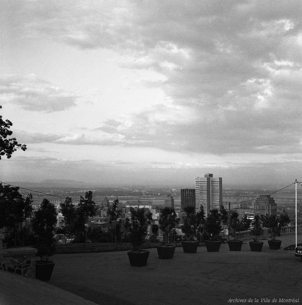 View of Montreal, 1965