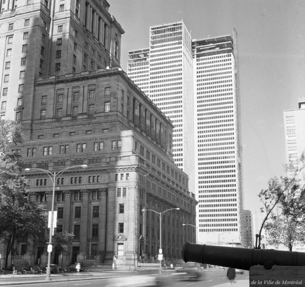 Boulevard Dorchester and Place Ville-Marie, 1962