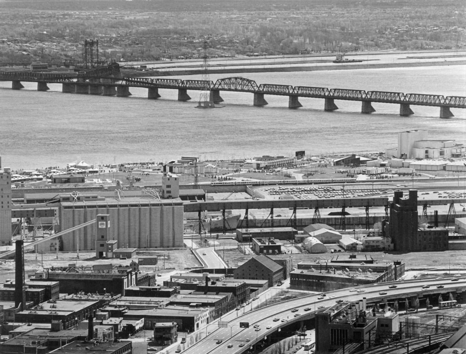 Saint Lawrence River, Montreal, 1960s