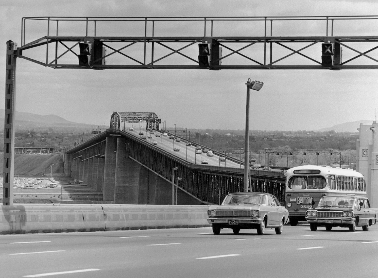 Jacques Cartier Bridge, Montreal, 1960s