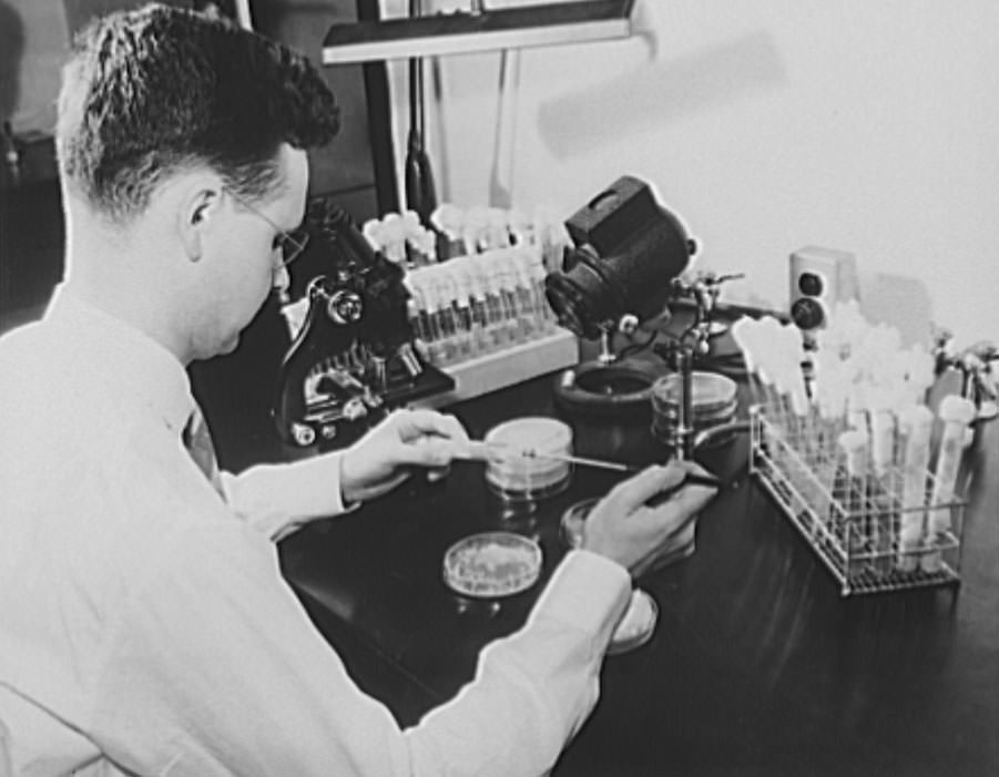 Production of butylene glycol at the Northern Regional Research Laboratory of the U.S. Department of Agriculture at Peoria, Illinois, 1938