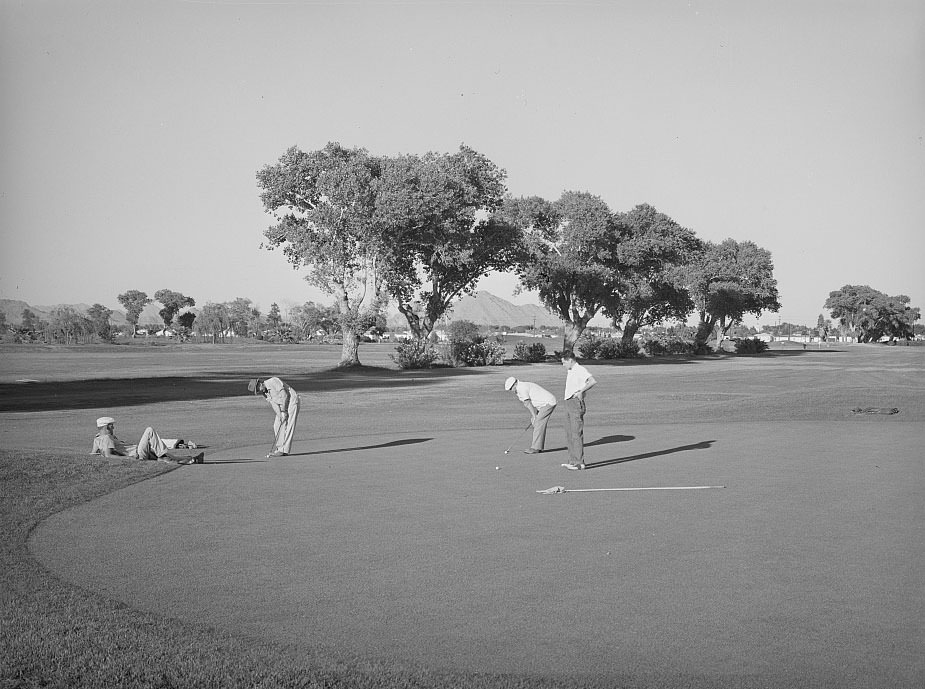 Municipal golf course, Phoenix, Arizona, 1940