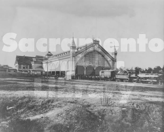Southern Pacific Railroad Arcade Depot, 1882