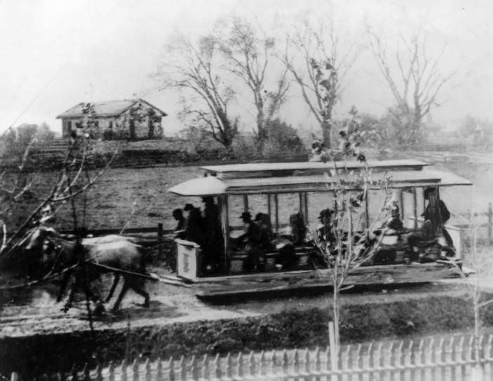 J Street between Twenty-seventh and Twenty-eighth, 1888