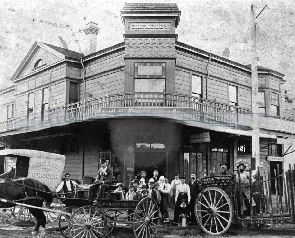 S. H. Farley 12th St. Enterprise Store at 12th & F Streets, 1884.