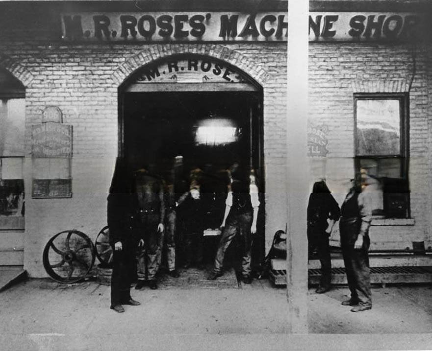 M. R. Roses' Machine Shop and Capital Iron Works, 1888