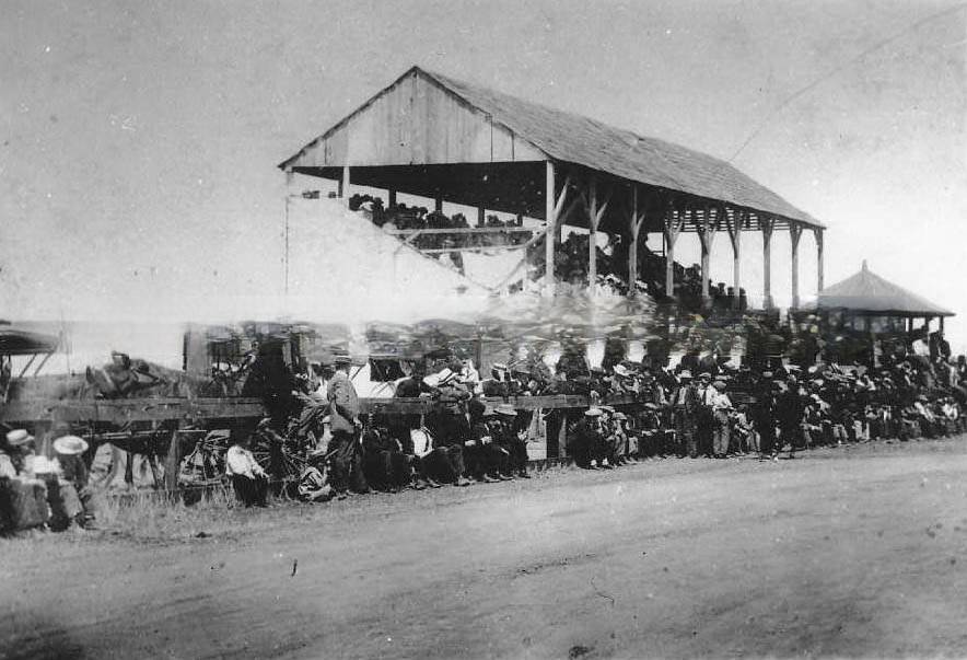 Race track, 1885