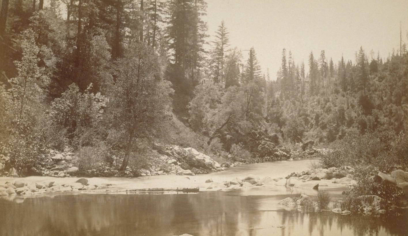 View on the Sacramento river, 1882