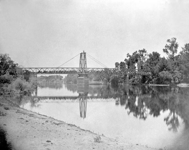 Chico Free Bridge, 1882