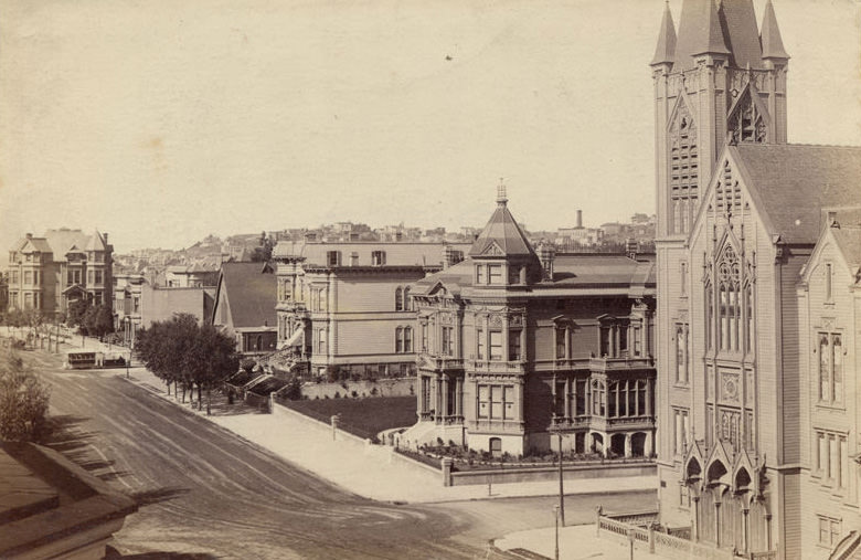 Van Ness Street, San Francisco, 1885