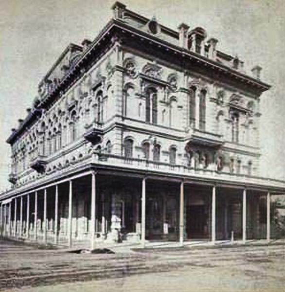 Sacramento, Odd Fellows' Hall, 1880