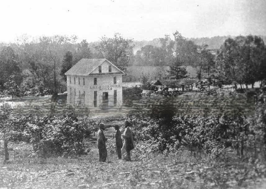 Battelfield of Chckamauga, Union Mills, 1888