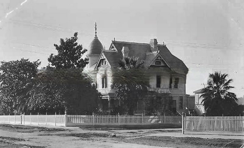 Unidentified Victorian house with turret, 1880